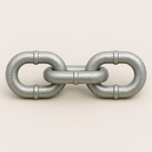 Цепь круглозвенная с буртиком Б2-2х22 в наличии в Самаре