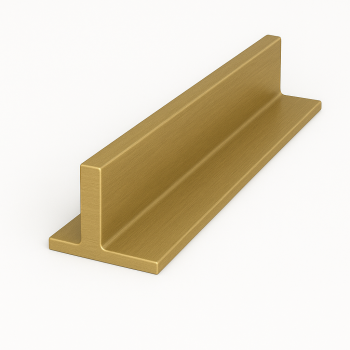 Латунный профиль Т-образный 14 мм ЛС59-1 в наличии в Самаре