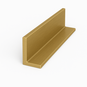 Латунный профиль Г-образный 15 мм Л63 в наличии в Самаре