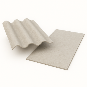 Плоский шифер непрессованный 8х1500х2500 мм в наличии в Самаре