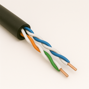 Витая пара F/FTP 5е 4 пары 24 AWG экранированная в наличии в Самаре
