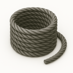 Канат тройной свивки ЛК-Р 78 мм ГОСТ 3089-80 в наличии в Самаре