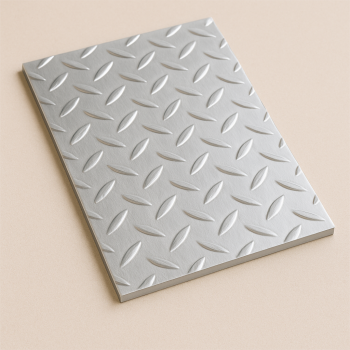 Алюминиевый рифленый лист квинтет 2х1500х3000 мм АМг3Н2 в наличии в Самаре