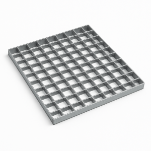 Решетчатый настил SP 34х38/30х3 1000х1000 мм в наличии в Самаре