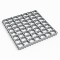 Решетчатый настил P 33х11/20х2 490х990 мм