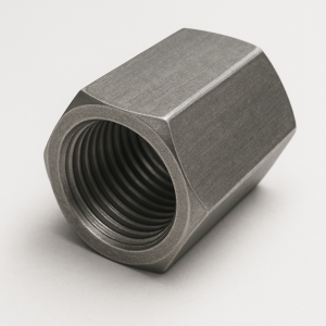 Гайка соединительная без покрытия 09Г2С М12 мм DIN 6334 в наличии в Самаре