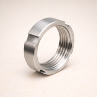 Гайка шлицевая AISI 304 1 1/2"