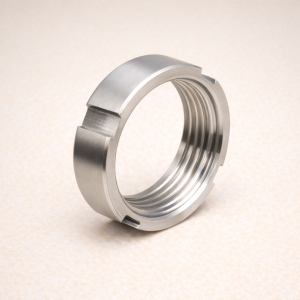 Гайка шлицевая AISI 304 1 1/2" в наличии в Самаре