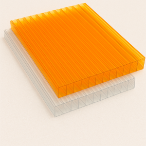 Сотовый поликарбонат 8х2100х6000 мм бирюзовый 52% в наличии в Самаре