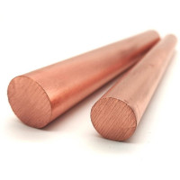 Круг медный тянутый 10 мм М1 ГОСТ 1535-2016