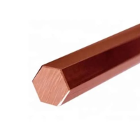 Медный шестигранник 10 мм М0 ГОСТ 1535-2016