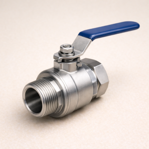 Кран шаровой из двух частей ВР/ВР AISI 316 3" в наличии в Самаре
