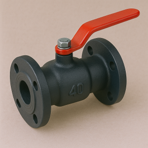 Чугунный кран конусный проходной фланцевый ДУ 40 РУ 10 ГОСТ 9702-87 в наличии в Самаре