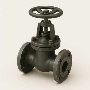 Задвижка чугунная фланцевая ДУ 80 РУ 10 30ч6бр в наличии в Самаре