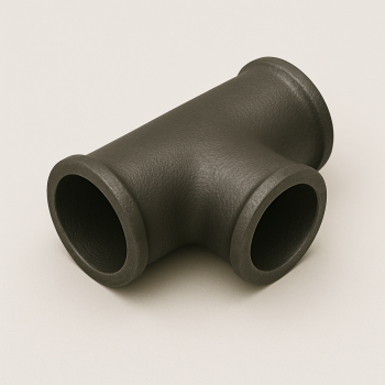 Чугунный тройник двухраструбный с фланцевым отводом 80х60 мм ГОСТ ISO 2531-2012 в наличии в Самаре