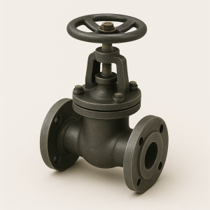 Задвижка чугунная фланцевая ДУ 200 РУ 10 30ч6бр в наличии в Самаре