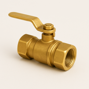 Латунный кран конусный четырехходовой муфтовый ДУ 15 РУ 10 ГОСТ 15527-2004 в наличии в Самаре