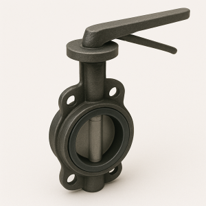 Затвор чугунный дисковый ДУ 800 РУ 10 ГОСТ 12521-89 в наличии в Самаре