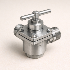 Кран пробковый 3-х ходовой ВР/ВР/ВР AISI 304 DN 1" в наличии в Самаре