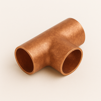 Тройник медный для высокотемпературной пайки 14 мм М1ф ГОСТ 32590-2013 в наличии в Самаре